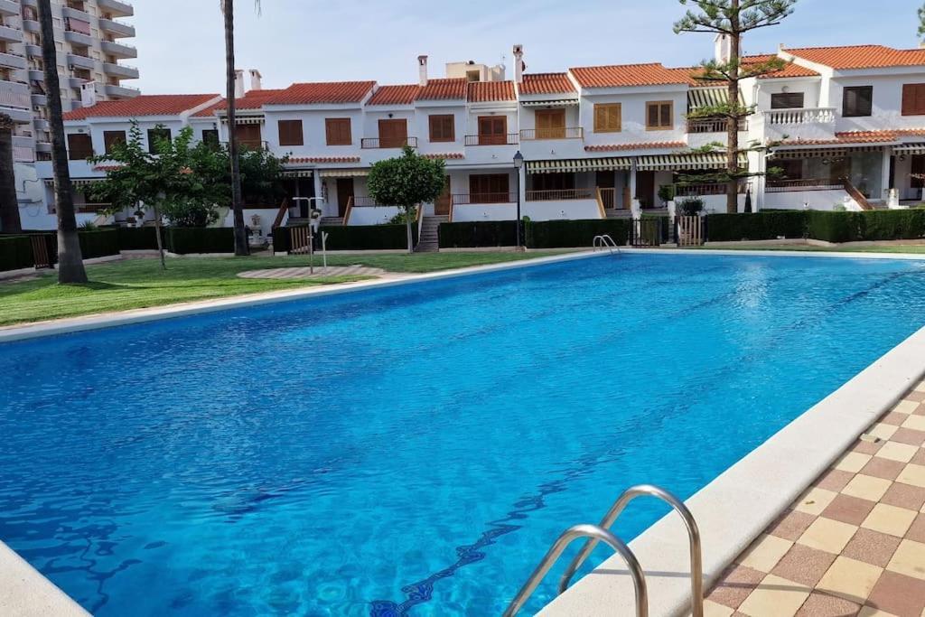 Bungalow Con Jardin Y Piscina Cerca De La Playa Oropesa del Mar Exterior foto