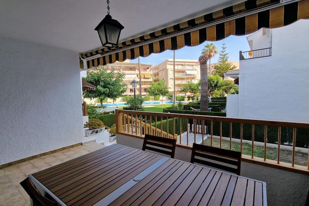 Bungalow Con Jardin Y Piscina Cerca De La Playa Oropesa del Mar Exterior foto