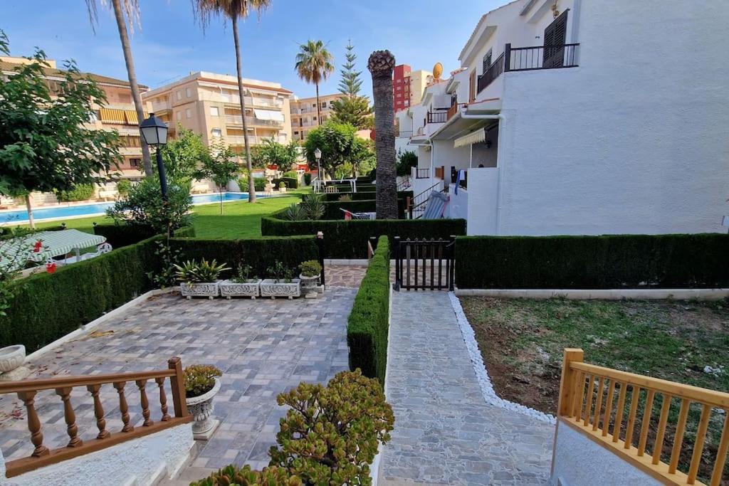 Bungalow Con Jardin Y Piscina Cerca De La Playa Oropesa del Mar Exterior foto